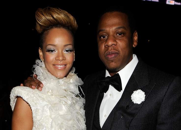 Rihanna and Jay-Z