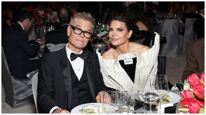 Harry Hamlin and Lisa Rinna