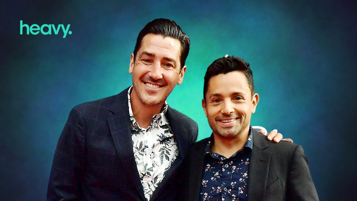 Jonathan Knight and Harley Rodriguez 