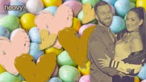 Artem Chigvintsev and Nikki Bella Garcia Easter