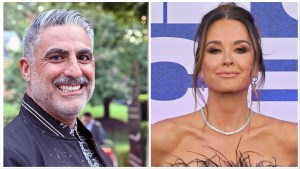 Kyle Richards and Reza Farahan.