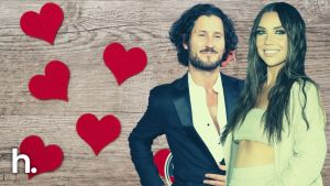 Val Chmerkovskiy and Jenna Johnson.