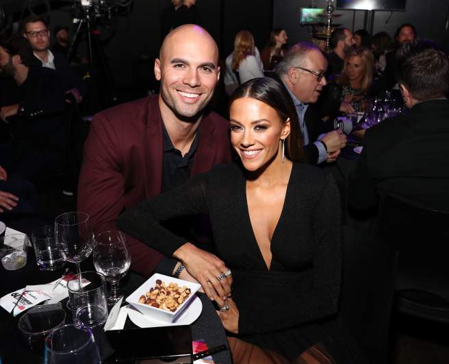Jana Kramer and Mike Caussin.
