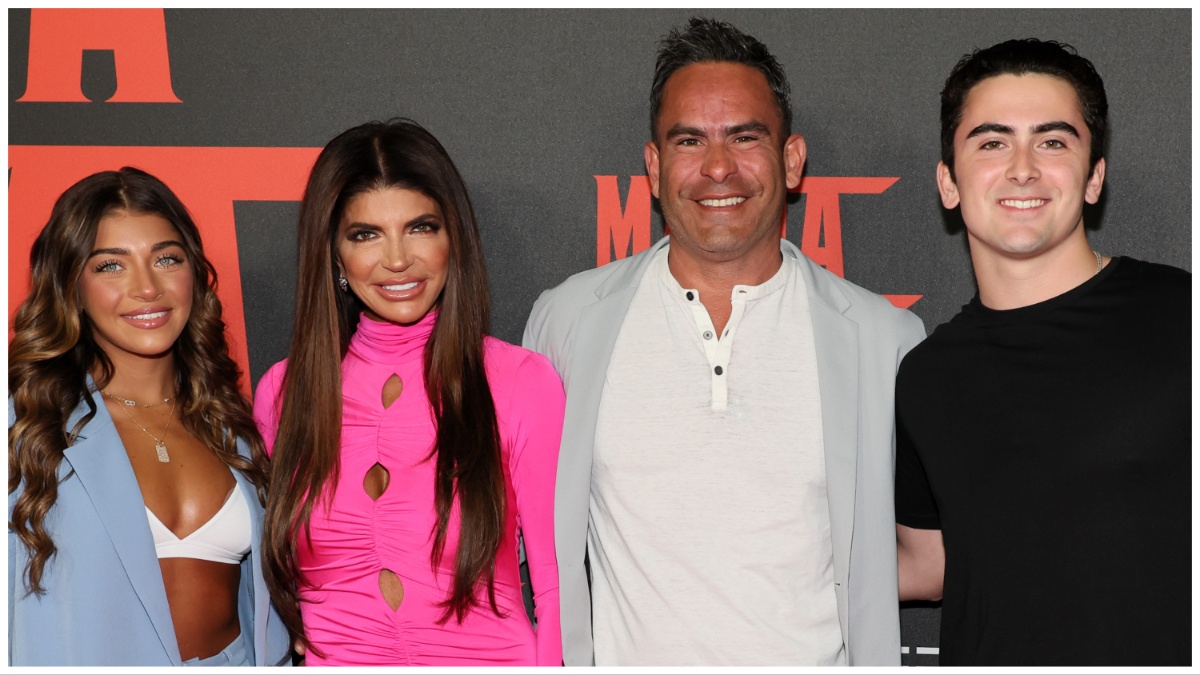 Gia Giudice, Teresa Giudice, Luis Ruelas, and David Ruelas.