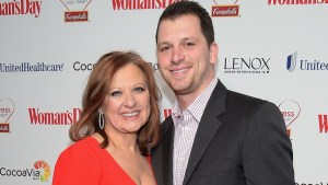 Caroline Manzo and Albie Manzo.