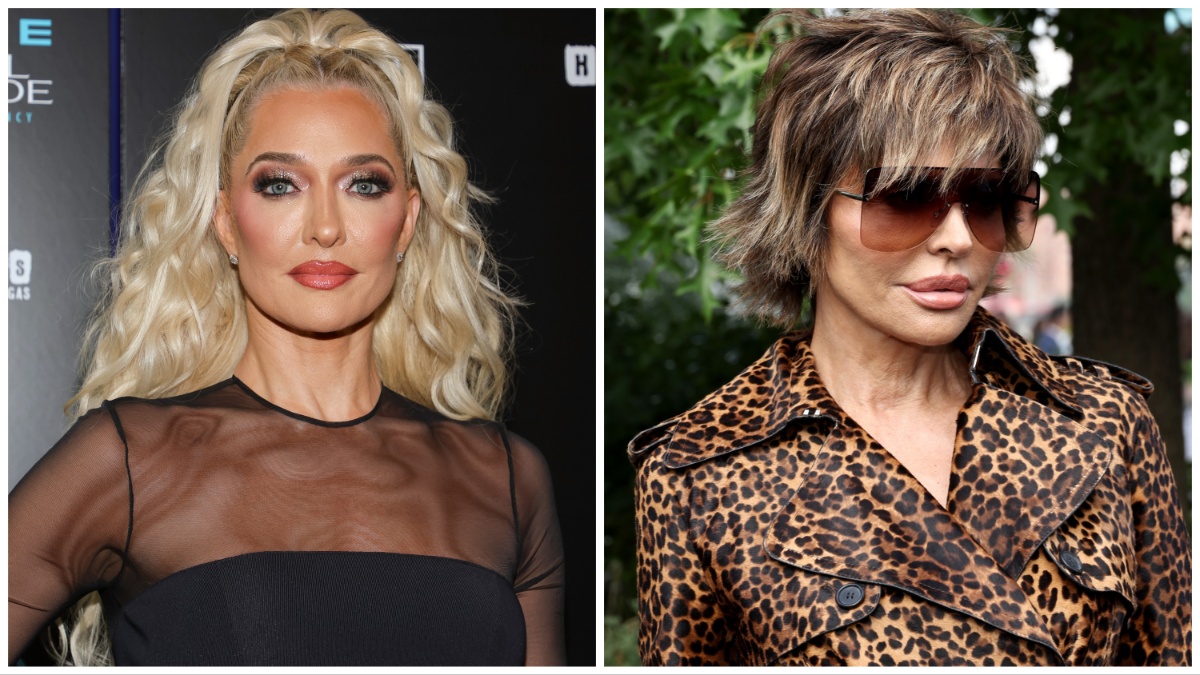 Erika Jayne and Lisa Rinna.