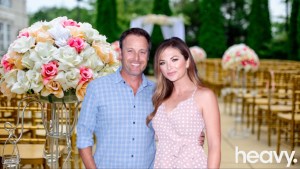 Chris Harrison and Lauren Zima.