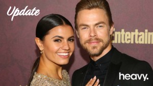 Hayley Erbert and Derek Hough.
