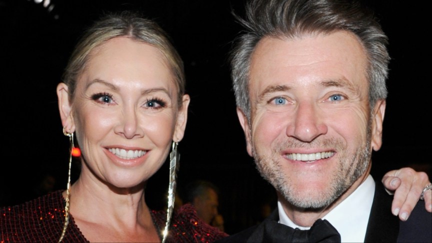 Kym and Robert Herjavec.