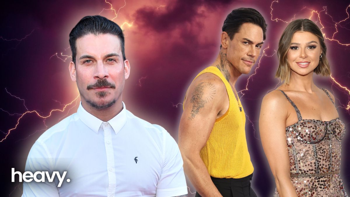 Jax Taylor, Tom Sandoval. and Rachel Leviss.