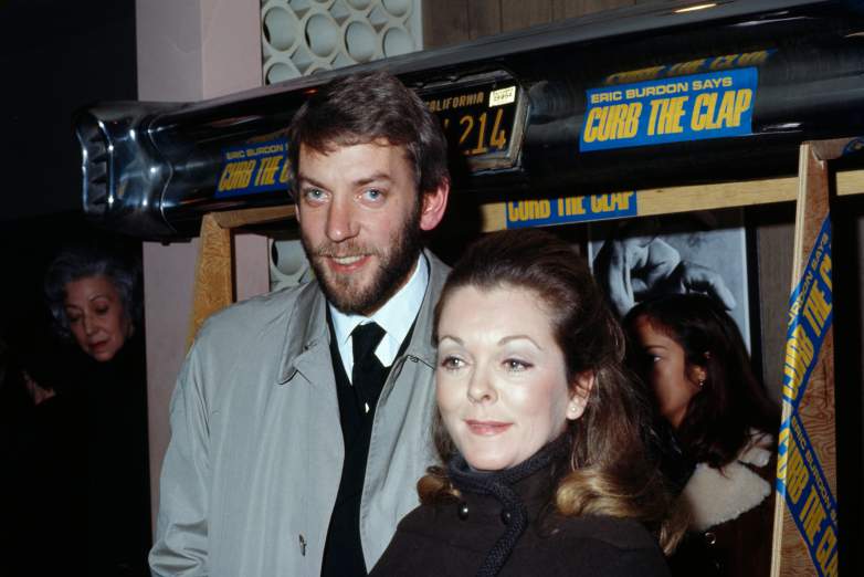 donald sutherland wife
