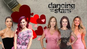 Jenna Johnson, Sharna Burgess, Edyta Sliwinska, Anna Trebunskaya, and Peta Murgatroyd.