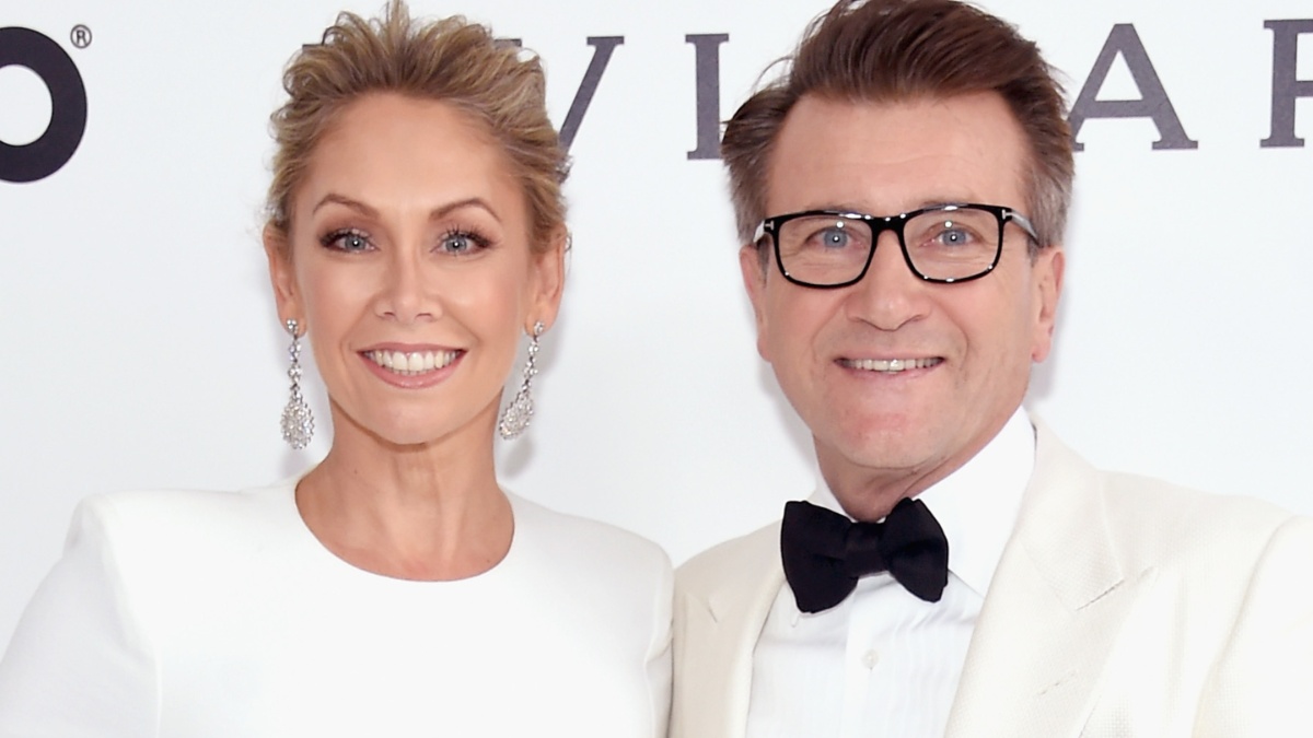 Kym and Robert Herjavec.