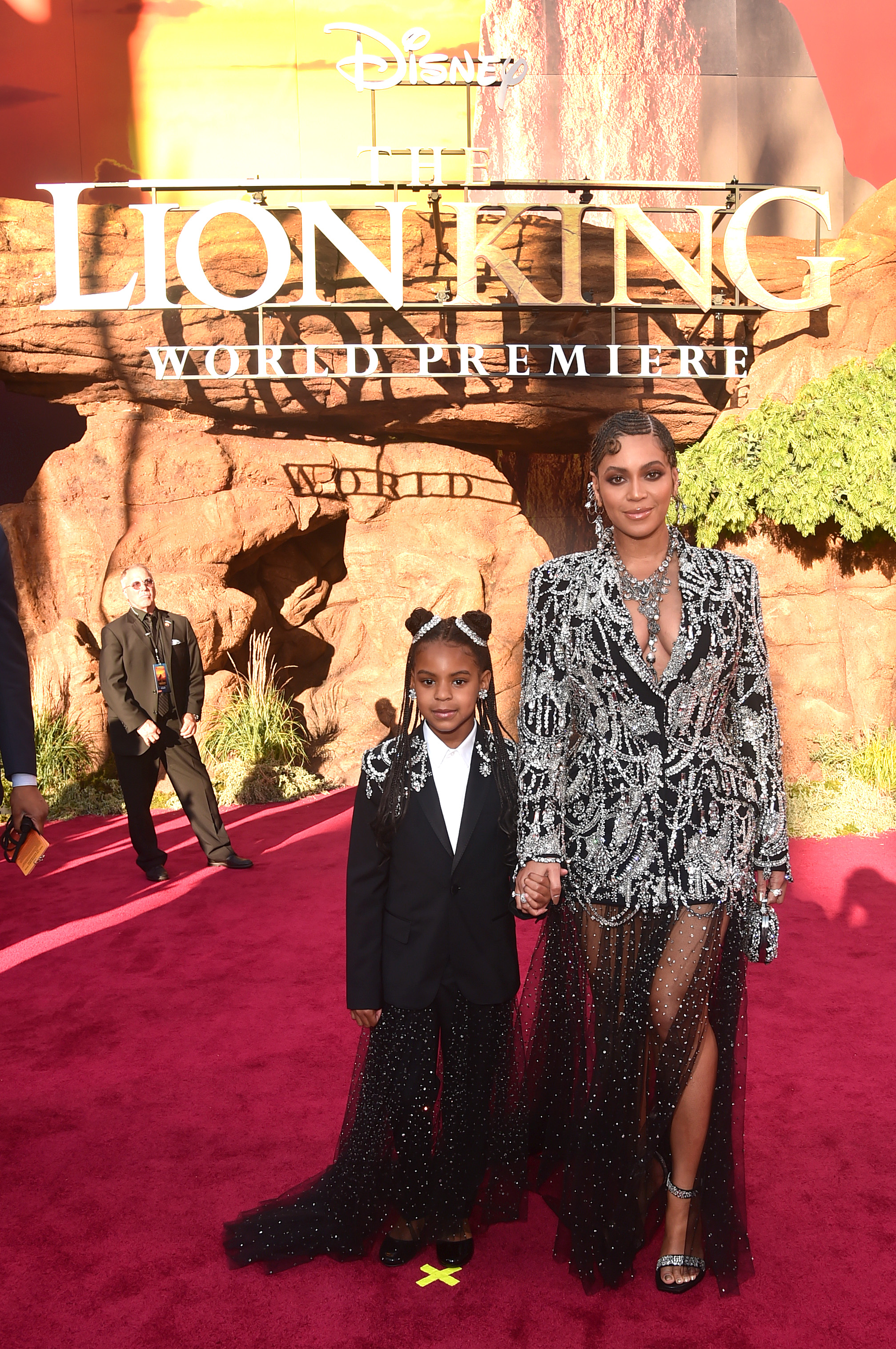 The World Premiere Of Disney's "THE LION KING" Beyonce and Blue Ivy 2019