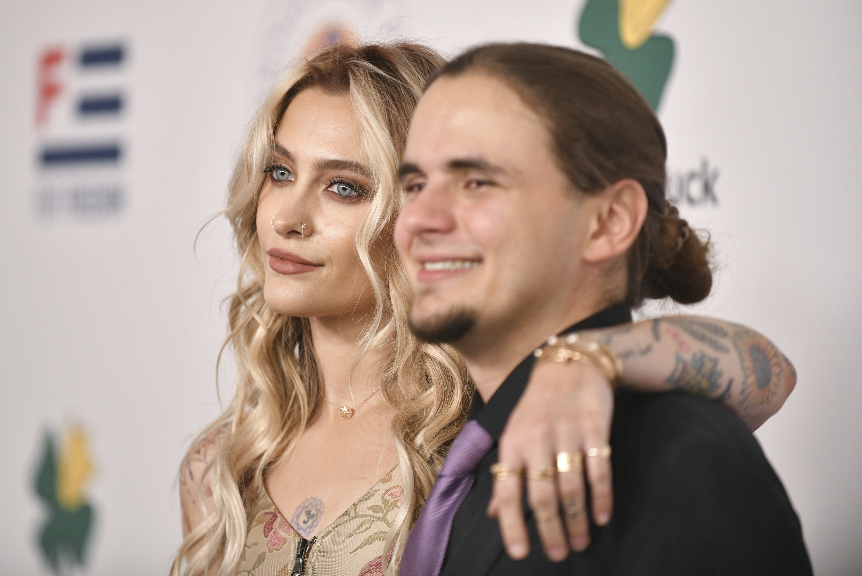 2022 Harold And Carole Pump Foundation Gala - Arrivals Paris and Prince Jackson
