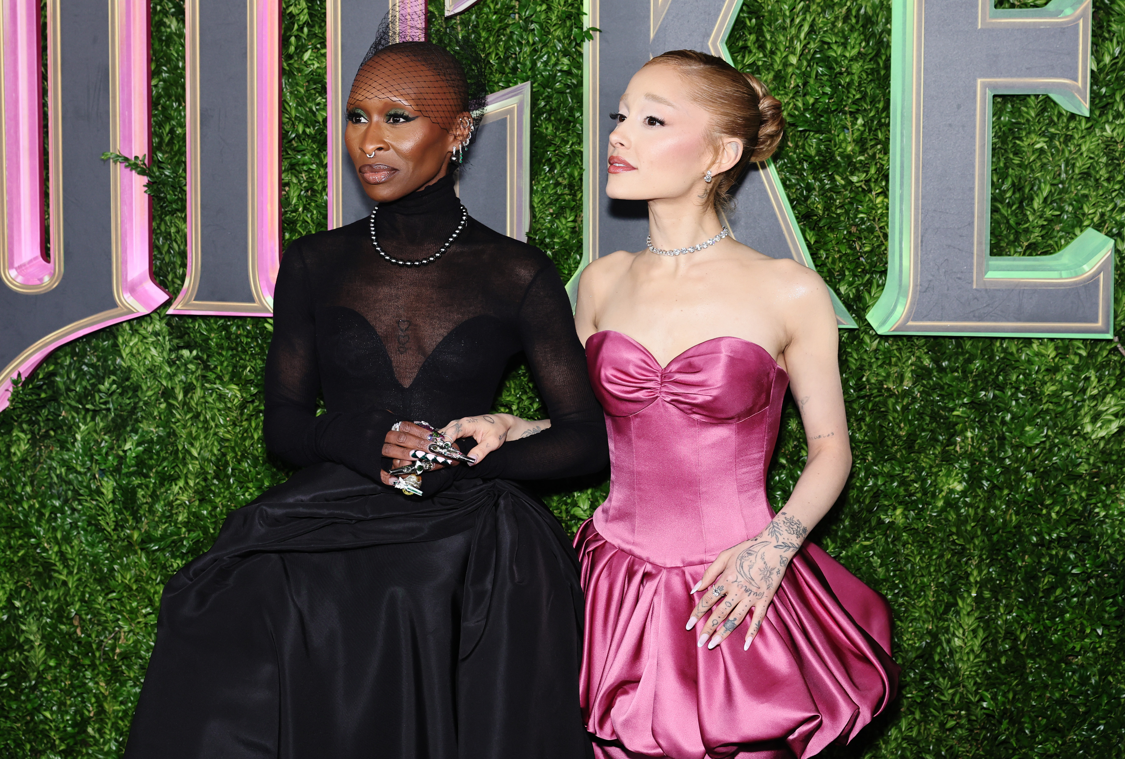 "Wicked" New York Premiere Cynthia Erivo and Ariana Grande Wicked