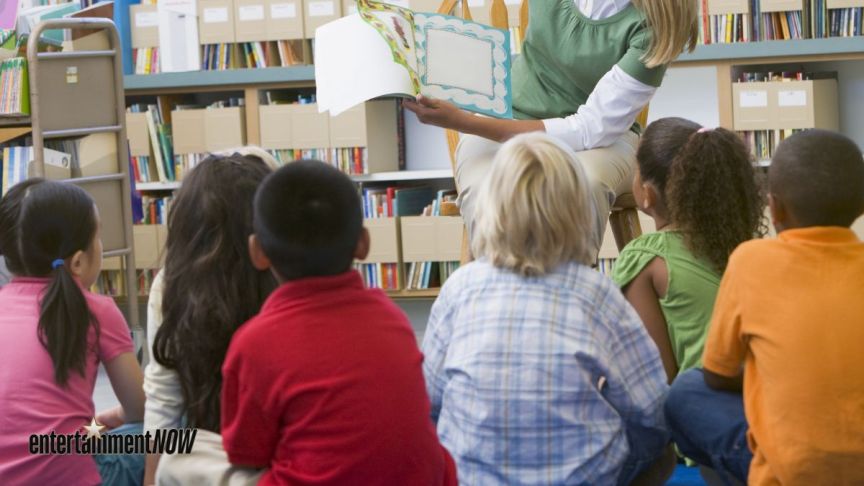 Children reading.