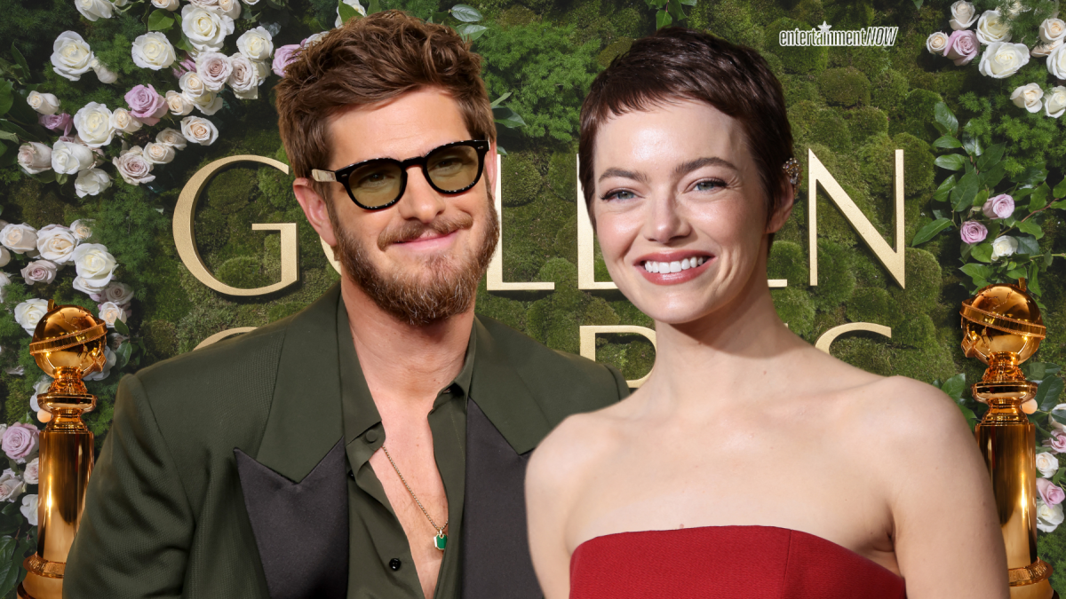 Andrew Garfield & Emma Stone at 2025 Golden Globes