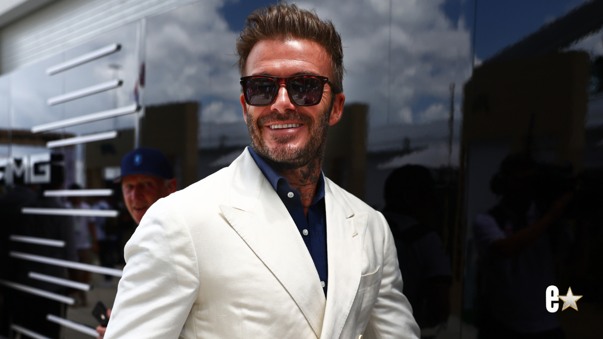 David Beckham BOSS One launch