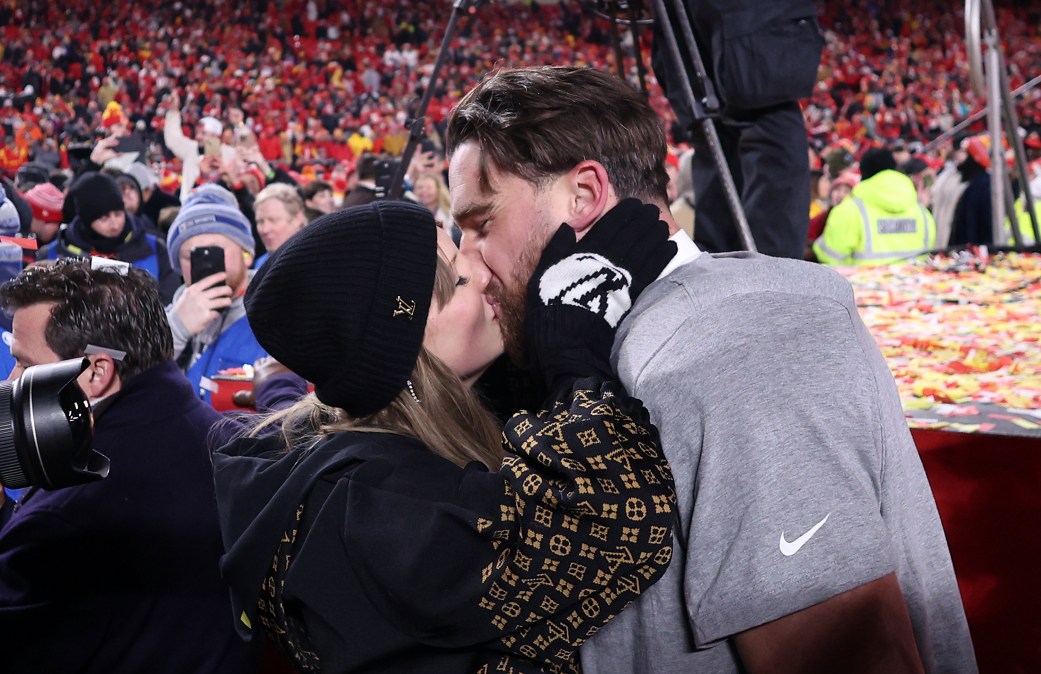 Taylor Swift and Travis Kelce