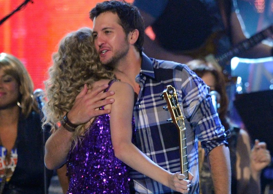 Taylor Swift and Luke Bryan in 2010