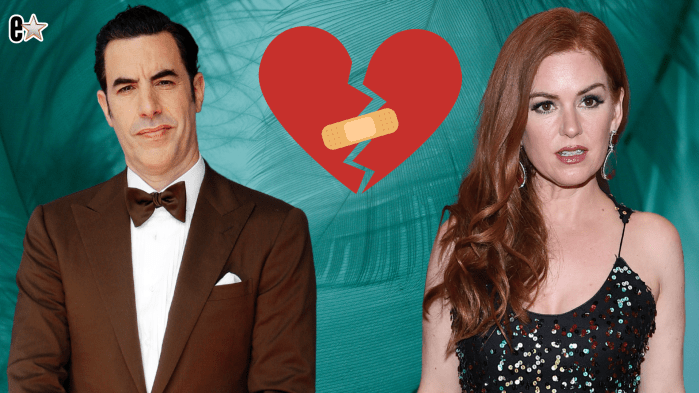 Sacha Baron Cohen and Isla Fisher