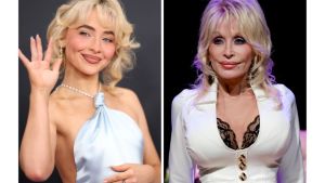 Sabrina Carpenter and Dolly Parton