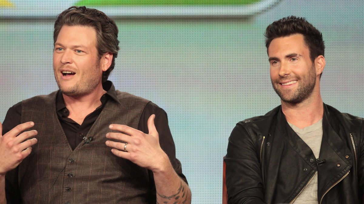 Blake Shelton and Adam Levine
