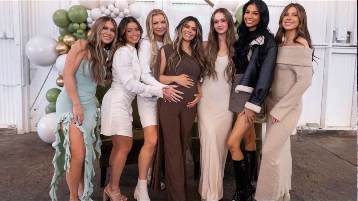 The cast of The Secret Lives of Mormon Wives 