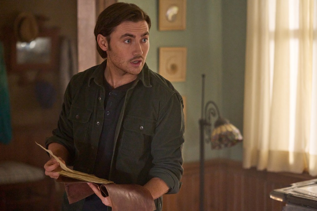 Jacob holds an old book
