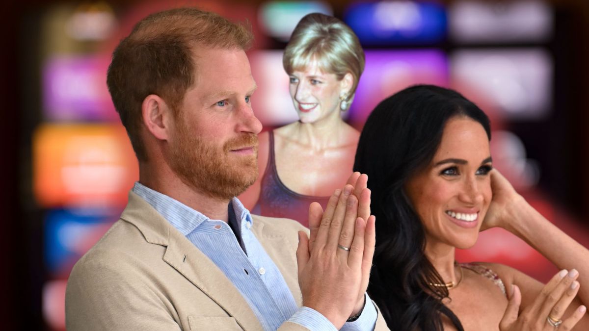 Prince Harry & Meghan Markle talk Princess Diana documentary with Netflix