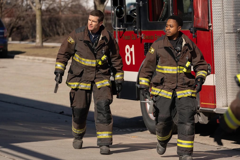 Daniel Kyri and Jake Lockett on Chicago Fire