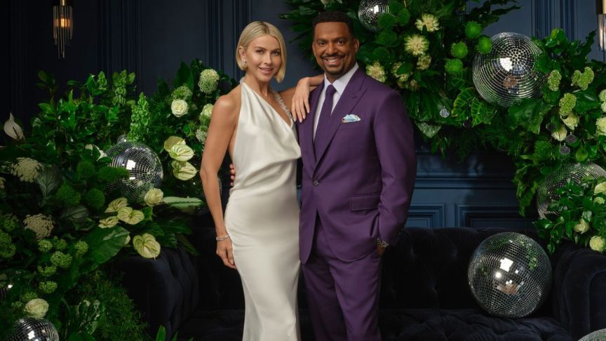 Julianne Hough and Alfonso Ribeiro.