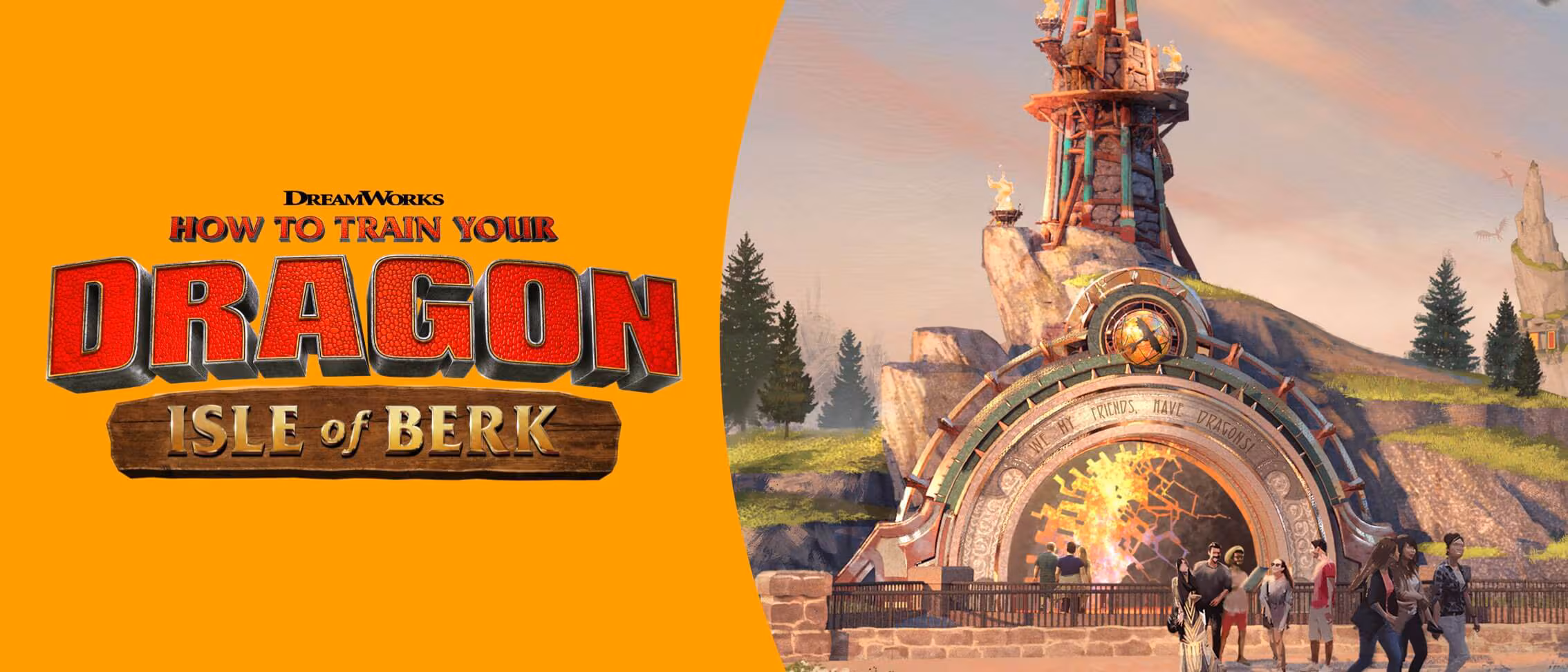 Isle of Berk Logo and Rendering