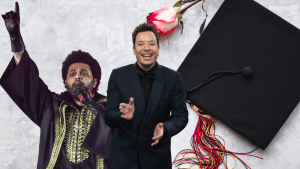 Jimmy Fallon and The Weekend