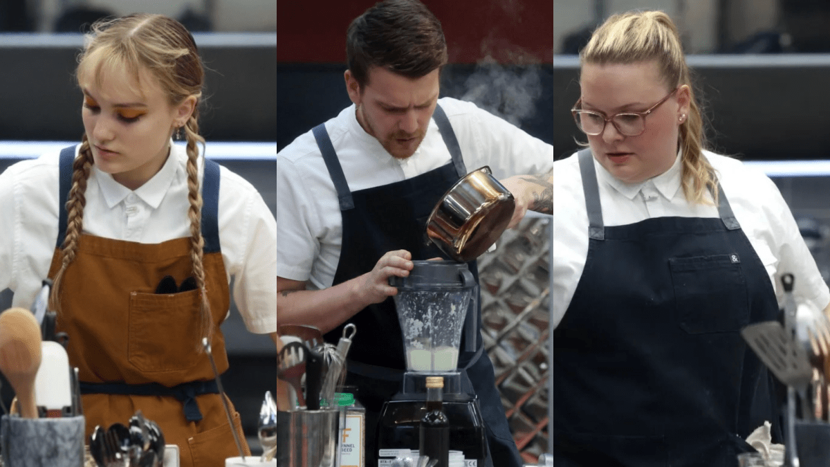 Beatrice Heirigs, Austin Beckett, and Megan Keno on 'Next Level Chef'