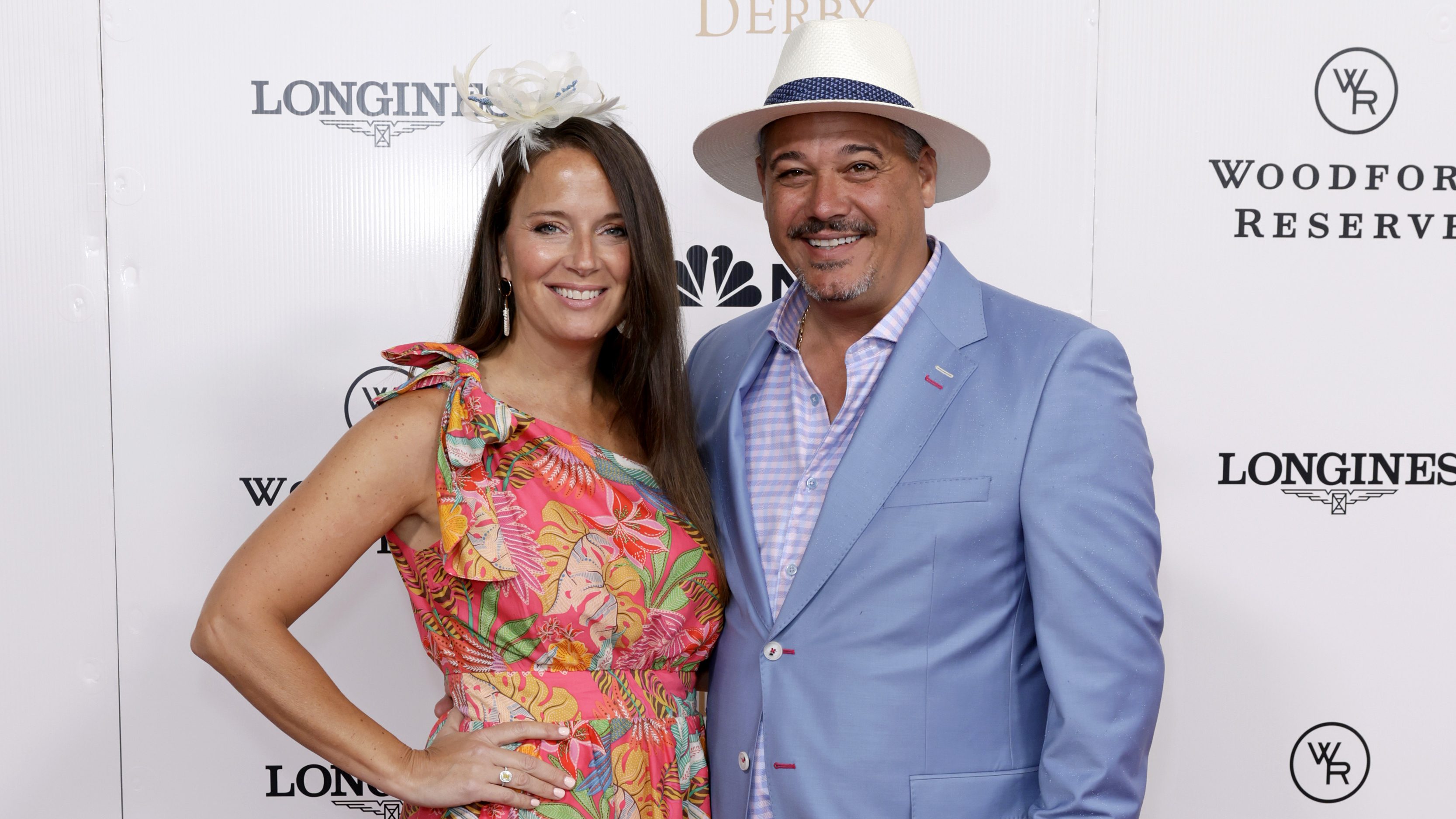 Amber Mariano and Rob Mariano attend Kentucky Derby 151 at Churchill Downs