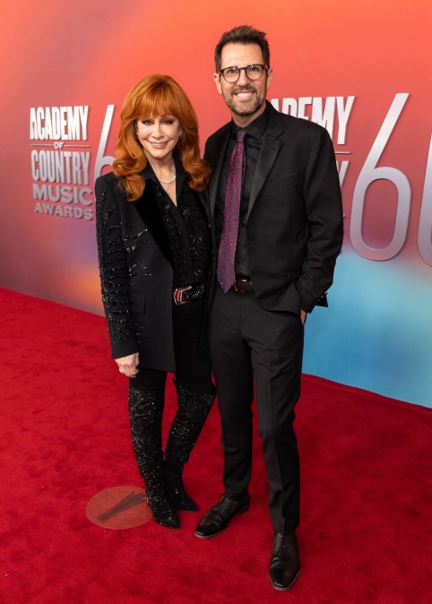 Reba McEntire and Damon Whiteside