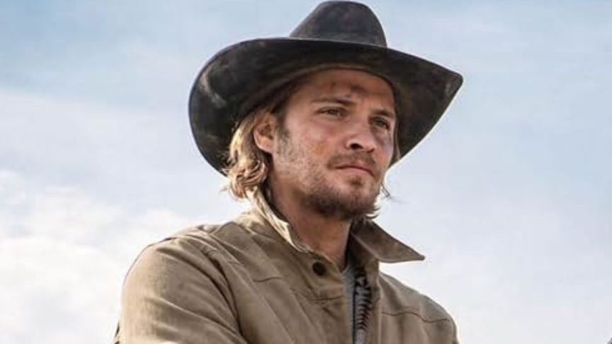 Yellowstone star Luke Grimes as Kayce Dutton
