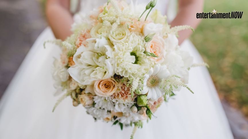 A wedding dress.