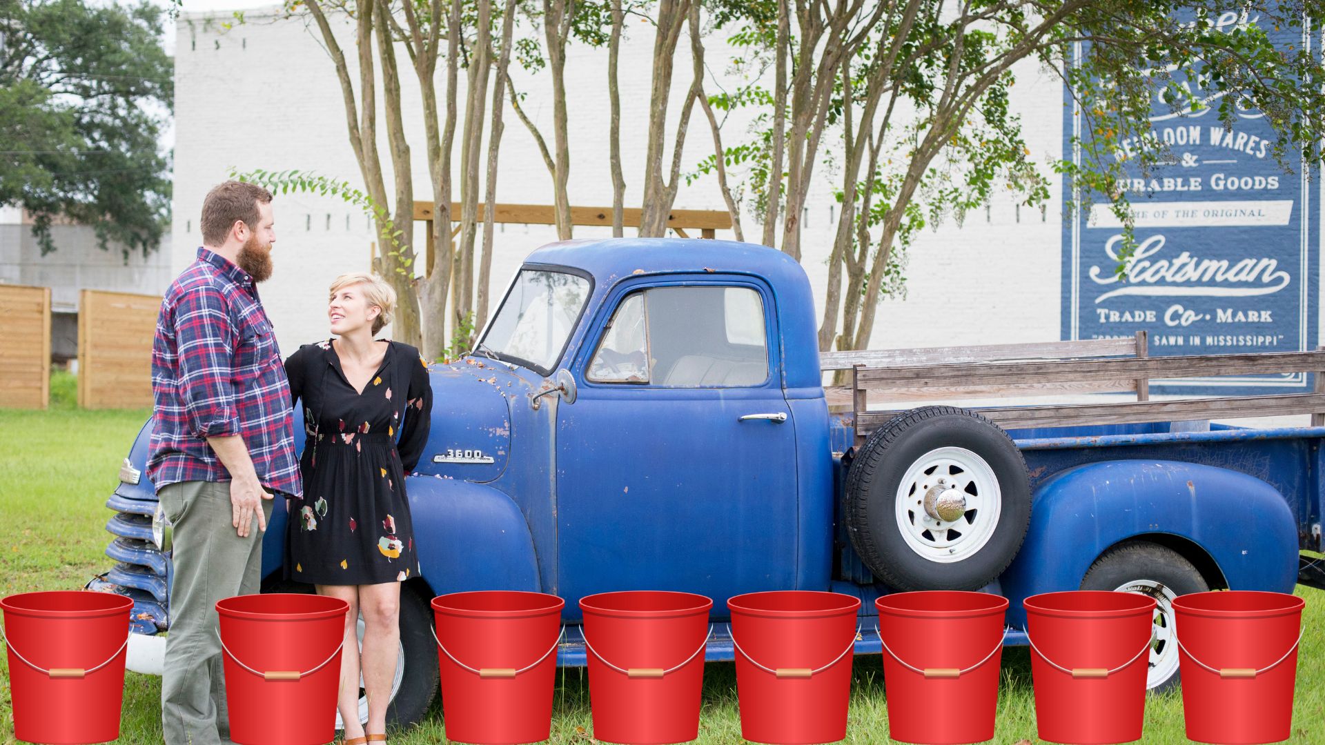 Ben & Erin Napier and the Story of the Red Bucket
