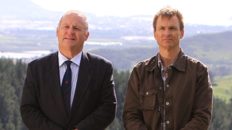Phil Keoghan and his father John on 'The Amazing Race' Season 13