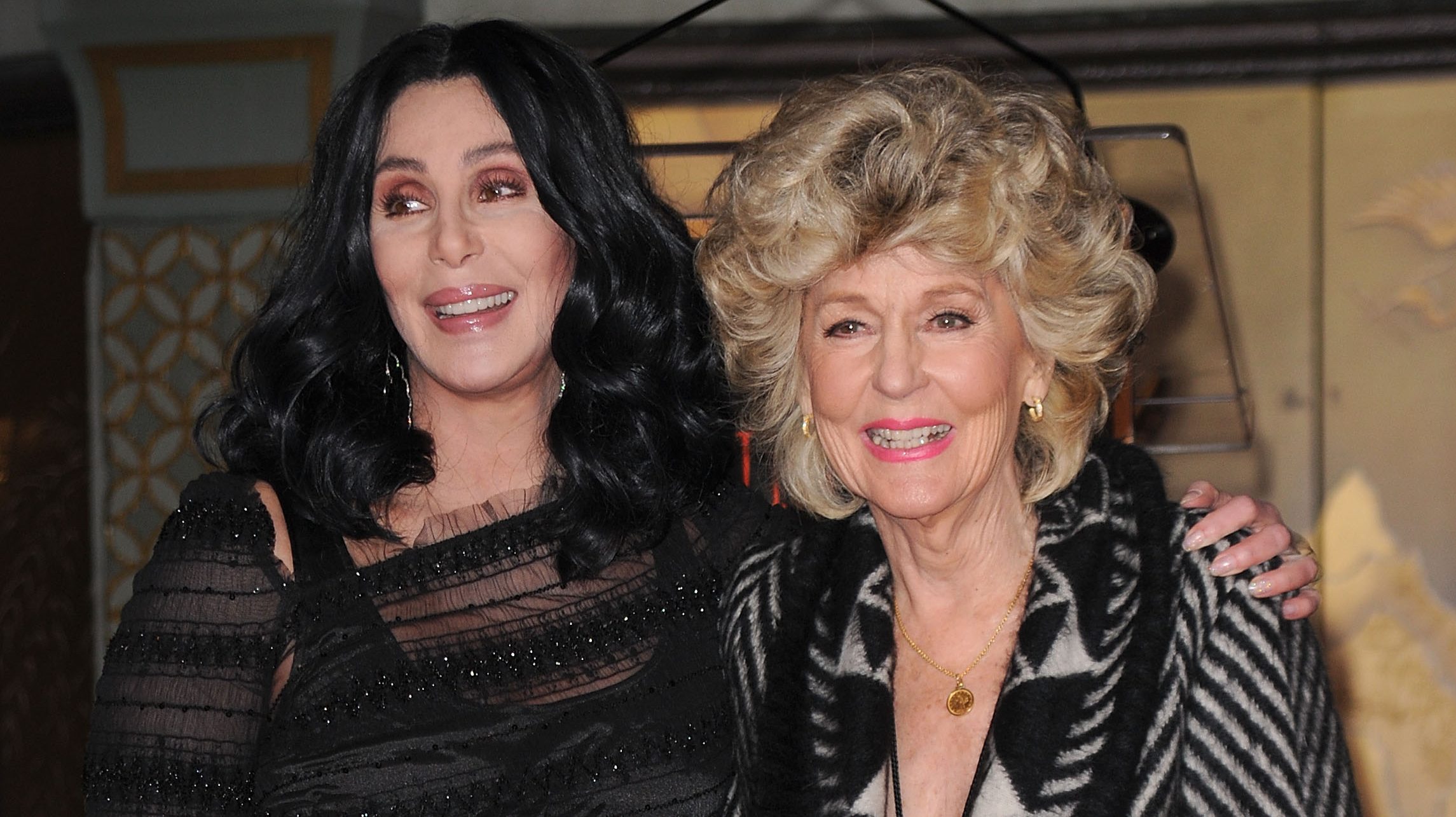 Cher and Georgia Holt