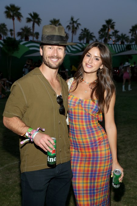 Glen Powell and Gigi Paris 