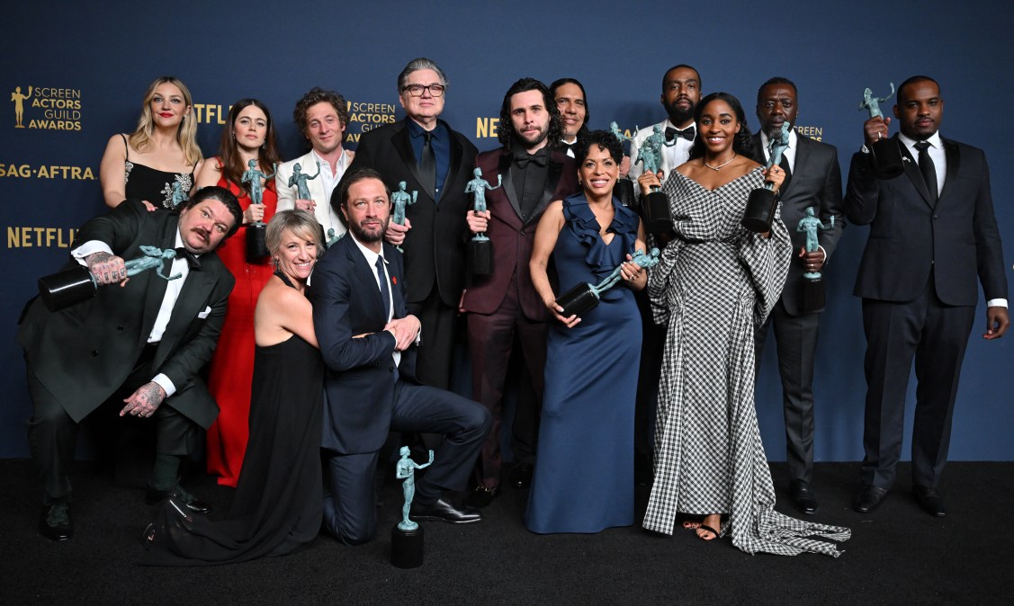 "The Bear" Cast at the 30th Annual Screen Actors Guild Awards in 2024