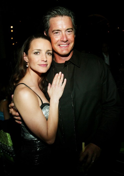 Kristin Davis and Kyle MacLachlan