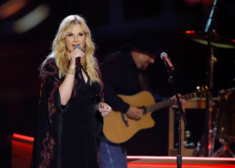 Trisha Year wood singing on stage
