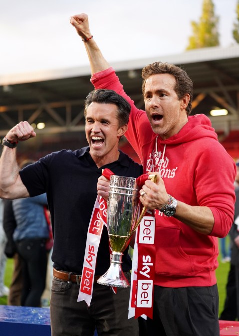 Rob McElhenney and Ryan Reynolds