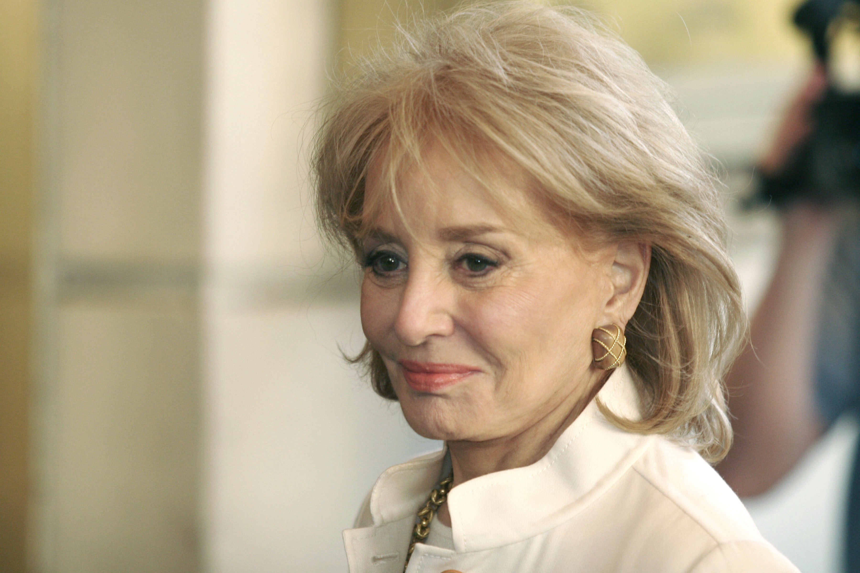 Barbara Walters at Dana Reeve Memorial Service in 2006