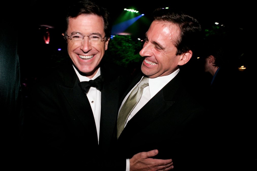 Stephen Colbert and Steve Carell
